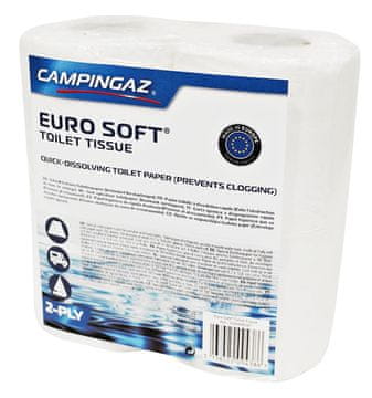 Campingaz Poseban toaletni papir za kemijske WC-e EURO SOFT 4 role