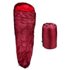 Camp Active Crveni vreća za spavanje mumija 80 x 210 cm