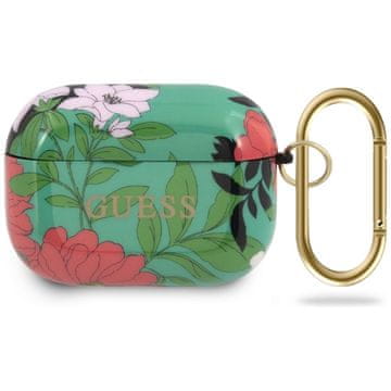 Guess Guess Flower Collection futrola za AirPods Pro - zelena