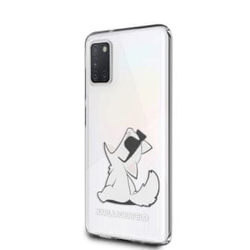 Karl Lagerfeld Karl Lagerfeld Choupette Fun maska za Samsung Galaxy A31 - prozirna