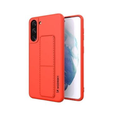 WOZINSKY Wozinsky Kickstand maska za Samsung Galaxy S21+ 5G, crvena