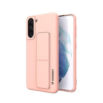 WOZINSKY Wozinsky Kickstand maska za Samsung Galaxy S21+ 5G, roza