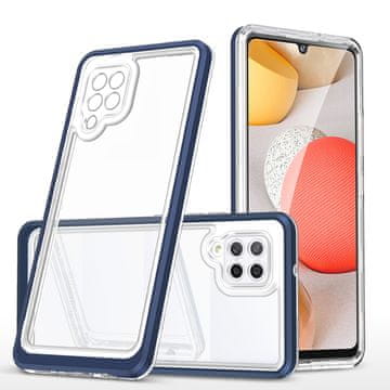 HURTEL Hurtel Clear 3in1 maska za Samsung Galaxy A42 5G, plava