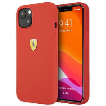 Ferrari Ferrari Silicone futrola za iPhone 13 mini 5.4" - crvena