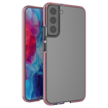 HURTEL Spring Case Gel futrola za Samsung Galaxy S22+ (S22 Plus) - svijetlo roza