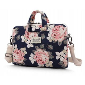 Canvaslife Canvaslife torba za laptop 15-16'' – tamno plava/roza