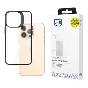 3MK 3mk Satin Armor Case+ maska za iPhone 13 Pro Max - crna
