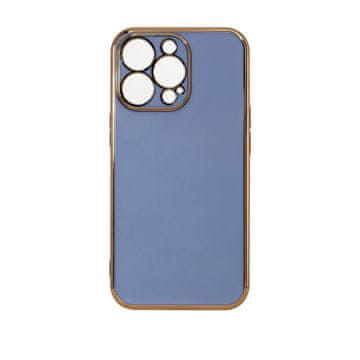 HURTEL Hurtel Lighting Color Case maska za Xiaomi Redmi Note 11, plavi gel sa zlatnim okvirom
