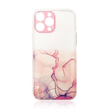 Case Futrola Marble za iPhone 12 Pro, gel, ružičasti mramor