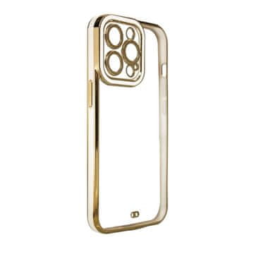 HURTEL Futrola Hurtel Fashion za Samsung Galaxy A12 5G, zlatni okvir, bijela