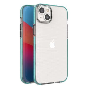 HURTEL Hurtel Spring Case za iPhone 14 Plus, svijetloplavi, s okvirom