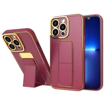 HURTEL Hurtel New Kickstand maska za iPhone 13 Pro, crvena