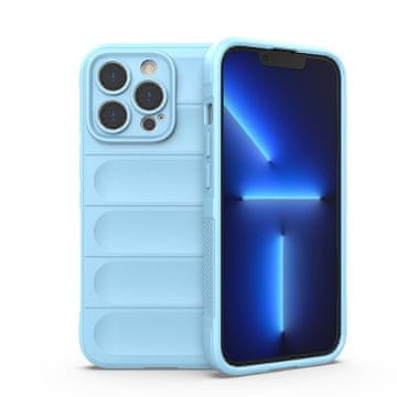 HURTEL Magic Shield maska za iPhone 13 Pro - svijetloplava