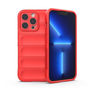 HURTEL Magic Shield maska za iPhone 13 Pro Max - crvena