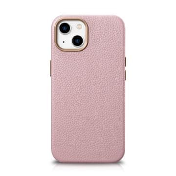 iCARER Futrola iCarer Litchi za iPhone 14 Plus, roza