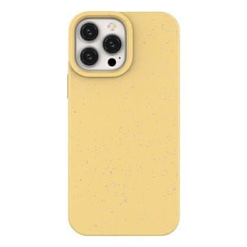 HURTEL Hurtel Eco Case maska za iPhone 14 Plus, razgradiva silikonska futrola, žuta