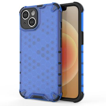 HURTEL Honeycomb maska za iPhone 14, plava
