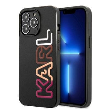 Karl Lagerfeld Karl Lagerfeld Multipink Brand maska za iPhone 13 Pro Max (6,7") - crna