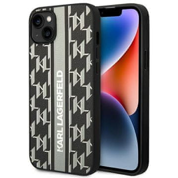 Karl Lagerfeld Karl Lagerfeld futrola za iPhone 14 Plus (6,7") Monogram Stripe, siva