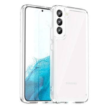 HURTEL Maska Outer Space Case za Samsung Galaxy S23+ s prozirnim okvirom