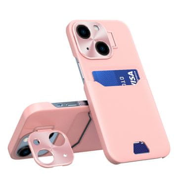 HURTEL Hurtel futrola sa stalkom za iPhone 14 Plus, roza