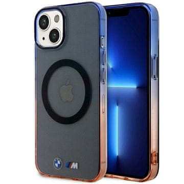 Bmw iPhone 14 Plus Gradient Bumper MagSafe maska siva