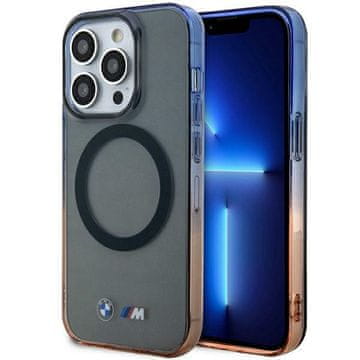 Bmw iPhone 14 Pro Max Gradient Bumper MagSafe maska siva