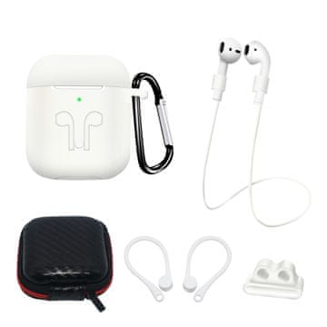 HURTEL Set dodataka za AirPods 2 / AirPods 1 - bijela