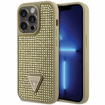 Guess Futrola za iPhone 14 Pro Guess GUHCP14LHDGTPD, zlatna