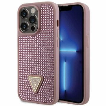 Guess Futrola za iPhone 14 Pro Guess GUHCP14LHDGTPP, roza