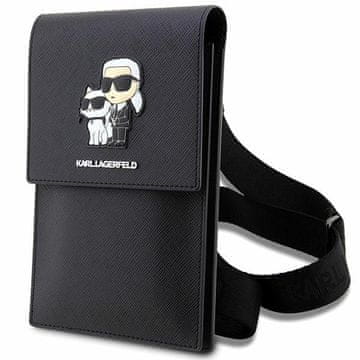 Karl Lagerfeld Torba-novčanik Karl Lagerfeld KLWBSAKCPMK, crna