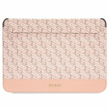 Guess GCube Stripes ružičasta torba za laptop 14"
