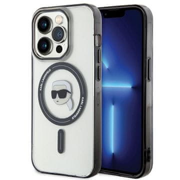 Karl Lagerfeld MagSafe prozirna maskica za iPhone 15 Pro