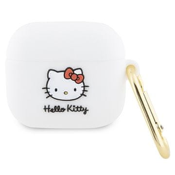 HELLO KITTY Silikonska futrola za AirPods 3 3D bijela