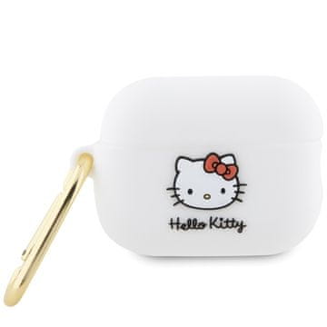 HELLO KITTY Silikonska maskica za AirPods Pro 2 3D, bijela