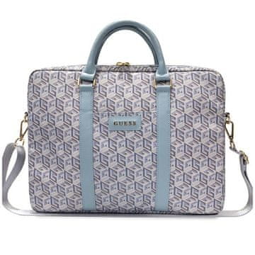Guess Guess GCube Stripes torba za 16" prijenosno računalo - plava