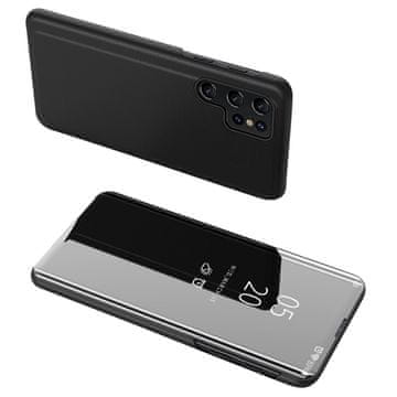 HURTEL Hurtel Clear View maska s preklopom za Samsung A05s - crna