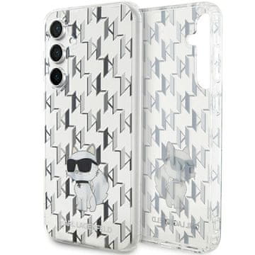 Karl Lagerfeld Karl Lagerfeld Monogram Choupette futrola za Samsung S23 FE, prozirna