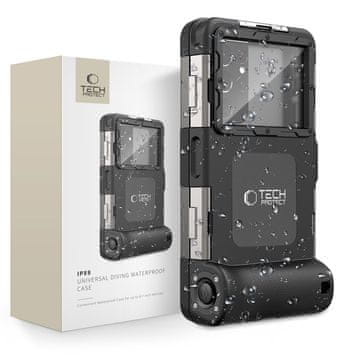 Tech-protect Tech-Protect vodootporni etui IPX8 za pametne telefone (4.7-6.7") - Crna