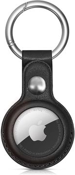 HURTEL Futrola za Apple AirTag Hurtel, PU koža, crna