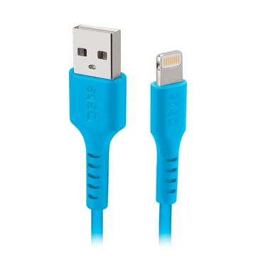 SBS SBS TECABLEUSBIP589A USB-A na Lightning kabel, 1m - plavi