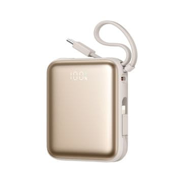 Joyroom Joyroom JR-PBF27 Powerbank 10000mAh, 22.5W, 2 kabla, zlatna