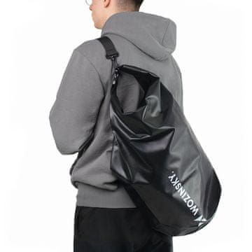 WOZINSKY Wozinsky WWK-30 vodootporna torba za SUP/kajak, 30l, crna