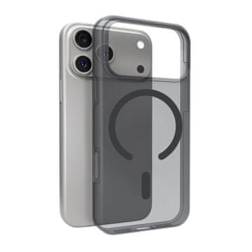 Puro Puro Daylight maska za iPhone 17 Pro, MagSafe, prozirno crna