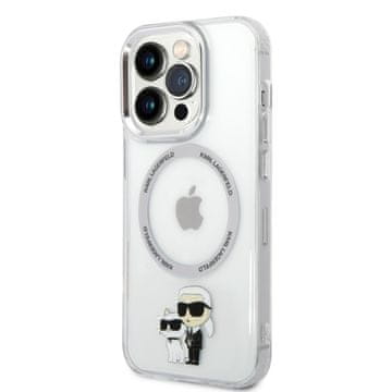 Karl Lagerfeld Karl Lagerfeld Futrola Za Iphone 14 Pro 6.1 Tvrda Futrola Prozirna Za Magsafe