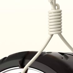 DUDAO Dudao L7SF kabel USB-C na USB-C / Lightning, 100W, 1.2m, bež