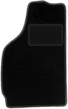 Crna vozačeva prostirka za: Daewoo Tico hatchback (1996.-2001.)