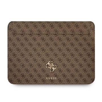 Guess Torba za prijenosno računalo Guess 4G Big Logo do 13" - smeđa
