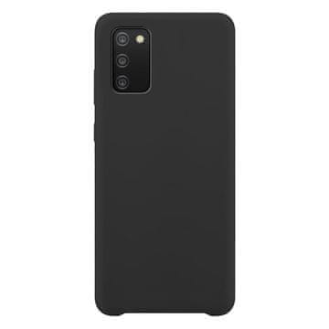 Case Hurtel Silikonska maska za Samsung Galaxy A03s, crna