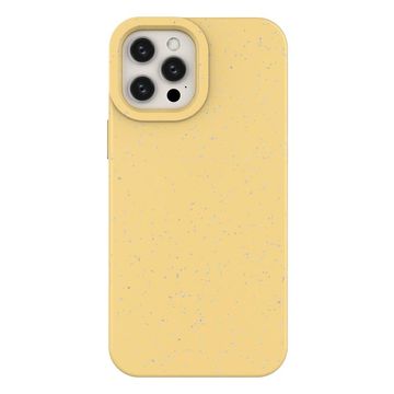 Case Hurtel Eco Case maska za iPhone 12 Pro, biorazgradiva - žuta